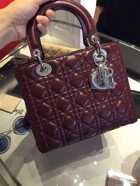 burgundy DIOR Women Bags 